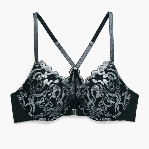 NWT Savage X Fenty Sharp Dresser Lace Push-Up Bra - Picture 1 of 10